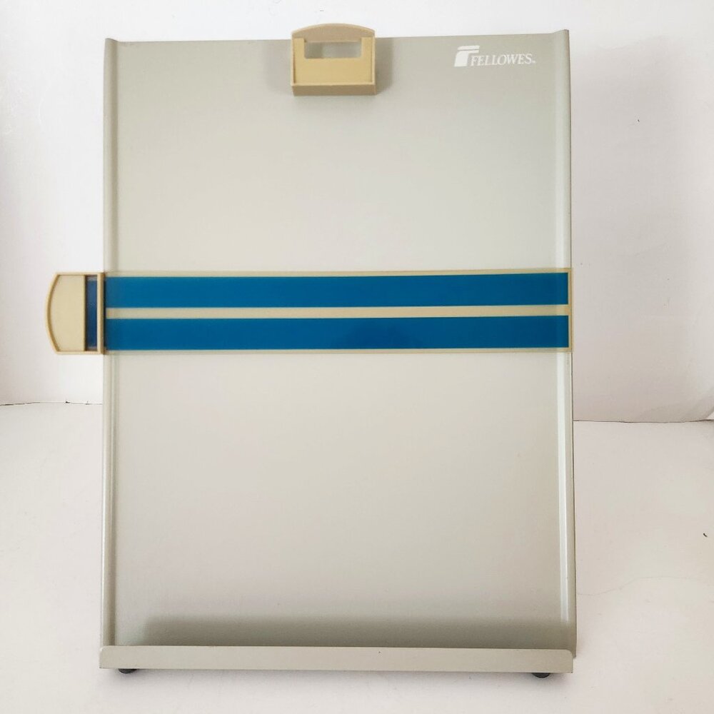 Vintage Fellowes Kopy-Aid Metal Copyholder Stock No. 11052